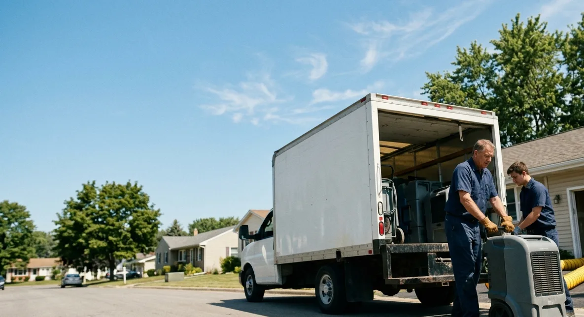 Water Damage Cleanup in Dallas City, IL near me